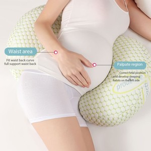 Almohada Ergonómica para Mujeres Embarazadas, Ajustable, con Soporte Lumbar Extraíble, Almohada de Lactancia, Almohada de <span class=keywords><strong>Embarazo</strong></span> - Product Image 4