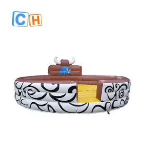 Personnalisé Offre Spéciale gonflable taureau mécanique gonflable bull équitation machine gonflable taureau mécanique matelas