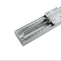Actionneur linéaire à vis à billes CNC KHMOS HYS100-L10-BC-S, moteur, course 50-1000 mm, double rail de guidage, roulement 0,03 mm