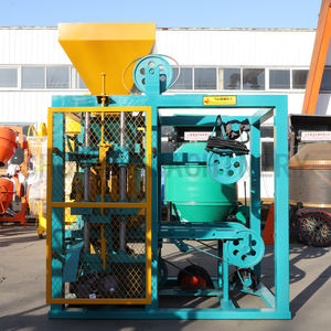 Machine à fabriquer des blocs emboîtables certifiée <span class=keywords><strong>CE</strong></span> QTJ4-24 Machine à fabriquer des briques et des blocs - Product Image 3