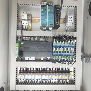 Gabinete de <span class=keywords><strong>Control</strong></span> PLC Bozhi, <span class=keywords><strong>Panel</strong></span> de <span class=keywords><strong>Control</strong></span> VFD de 22kw, Sistema de Distribución de Bomba con Calentador, 220-480V, Uso Industrial - Product Image 3