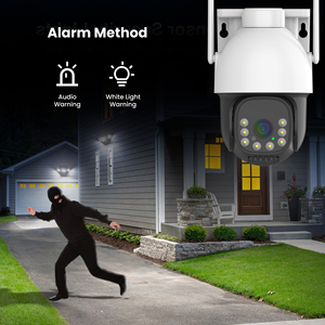 <span class=keywords><strong>Caméra</strong></span> PTZ solaire 6MP IP66 avec détection IA, réseau 4G LTE, batterie 16000 mAh, vision nocturne sans fil extérieure, suivi à distance, carte mémoire - Product Image 6