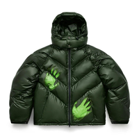 Veste matelassée thermosensible Mertra à changement de couleur – Manteau d'hiver en duvet à design réactif à la température – Veste réactive au chaleur