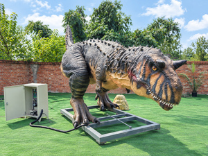 Maßgefertigtes Hochrealistisches Carnotaurus-Modell Halloween-Dekoration Outdoor Animatronisches Servo-Modell für Museumsausstellungen - Product Image 2