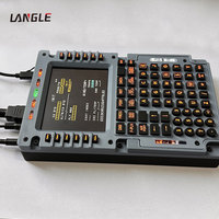 Panneau de simulateur MCDU Airbus A320 avec touches rétroéclairées tactiles, disposition de cockpit réelle pour la formation des pilotes et l'utilisation amateur en aviation