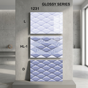 Carreaux muraux numériques en céramique brillante Vistaar, dernier design 20x30, 200x300mm, intérieur/extérieur, salle de bain et extérieur, résistants aux acides - Product Image 4