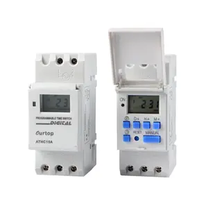 AHC15A 230 V temporisation contrôleur de commutateur de commutateur de contrôle de Micro-Ordinateur numérique Programmable Minuterie automatique