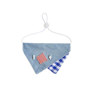 Nouvelle collection - Bavoir en polyester mignon à motif de dessin animé pour animaux de compagnie, pour les chats qui mangent - Product Image 5