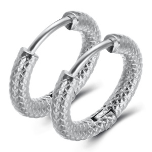 Boucles d'oreilles en forme de serpent, 3 mm, or, argent, acier inoxydable, bijoux tendance, cadeau pour femmes et hommes - Product Image 5