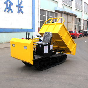 Dump Truck Crawler Rubber Track dengan Wood Grapple Boom - Product Image 2