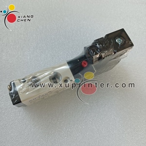 Válvula Solenoide Neumática WD 1set 4V110-06 1/8 de 5 Vías y 2 Posiciones, Válvulas Magnéticas Eléctricas de Gas DC24V CPC601X3 BSL01X2 - Product Image 2