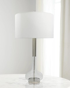 European Minimalist Design Hotel <b>LED</b> <b>Bedside</b> <b>Table</b> Lamp Energy Saving Iron Body with Chrome Finish for Living Room - Product Image 5