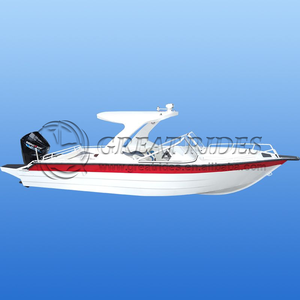 Date 22.3Ft/6.8 mètres 10-12 personnes en aluminium eau loisirs tour bateau de course personnalisé ou Standard bon <span class=keywords><strong>prix</strong></span> bateau - Product Image 1