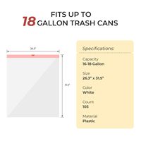Sacs poubelles ménagers en LDPE imprimés par gravure personnalisée, parfumés, avec cordon de serrage, vente en gros YC