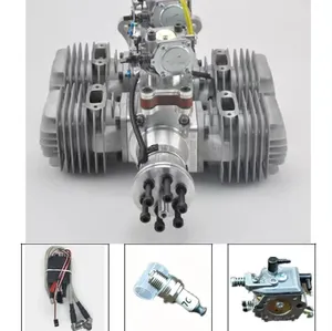 Motor de Gasolina Procesado por CNC DLA232CC EFI, Motor de Gasolina de 232 CC para Avión, Cuatro Cilindros, Modelo de Avión, Ala Fija, UAV - Product Image 6