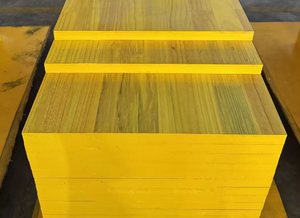 AA Wholesale Contreplaqué de coffrage marin jaune moderne imperméable 3 plis 18/21/27mm avec âme en épicéa/abriquet/pin pour hôtels et villas Garantie 1 an - Product Image 3