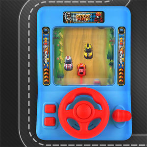 Jouet éducatif pour enfants à piles, Mainan Anak, <span class=keywords><strong>voiture</strong></span> <span class=keywords><strong>de</strong></span> <span class=keywords><strong>course</strong></span> avec volant caché, grande aventure - Product Image 2