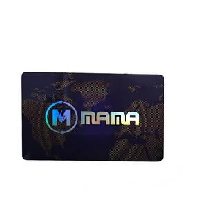 Carta RFID Impermeabile con Chip F08 Stampata in Oro Laser a 860 MHz per Uso come Carta Regalo a Prezzo di Fabbrica - Product Image 2