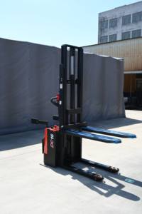 2톤 좁은 통로 스태커 고용량 리튬 전기 지게차 자가 적재 스태커 3m 4m 리프트 화물 보관 장비 - Product Image 6