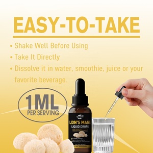 อาหารเสริมเห็ดหลินจือแบบหยด OEM ODM ยอดขายดี ช่วยเสริมความจำ ความชัดเจนของความคิด บำรุงสมอง และเสริมภูมิคุ้มกัน - Product Image 3