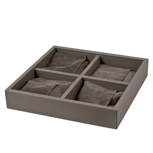 Scatola da gioco quattro in uno scacchiera in pelle per bambini con Backgammon monopolity Go Board-per regalo di Natale e Halloween - Product Image 3