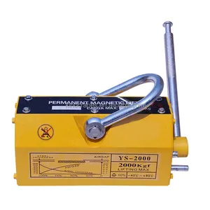 Manually Switched Lifting Magnet PML 1 ton 2ton 2000KG Steel Raw Material Handling Permanent Magnet Lifter for Crane