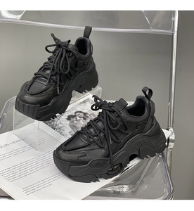 Nouvelles chaussures de sport décontractées pour femmes à semelle épaisse en éponge pour le printemps et l'automne - Product Image 2