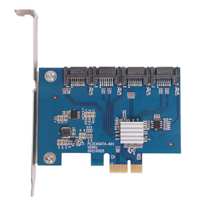 Tarjeta de expansión SATA 3.0 a PCI-E, adaptador de disco duro IPFS de 4 puertos para Synology - Product Image 1