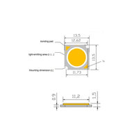 0402 0603 0805 1206 3014 3020 3528 2835 3535 5050 5630 5730 Blanc Rouge Vert Bleu RGB UV 3V 9V Perle lumineuse Diode LED SMD Puce LED