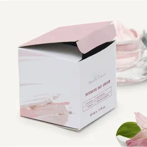 OEM Custom Printed Color Packaging Luxury Paper Gift Box Square Bottom Shopping Reusable Eco Friendly Ivory Board Paper Boxes