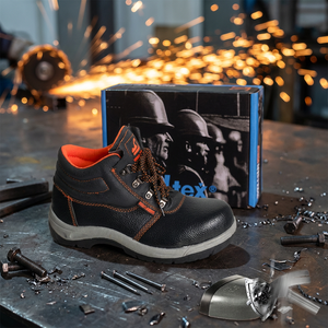 รองเท้าบูท<span class=keywords><strong>น</strong></span>ิร<span class=keywords><strong>ภัย</strong></span> Rocklander OEM ODM สำหรับงา<span class=keywords><strong>น</strong></span>ก่อสร้างอุตสาหกรรม ทำจากห<span class=keywords><strong>น</strong></span>ัง PU หัวเหล็ก ป้องกั<span class=keywords><strong>น</strong></span>อั<span class=keywords><strong>น</strong></span>ตราย สำหรับผู้ชาย - Product Image 2