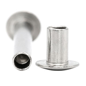 10 قطع/كيس مسامير برشام نصف أنبوبية عالية الجودة من الفولاذ المقاوم للصدأ 201 برأس بيضاوي M5 M6 M8 مسامير برشام نصف مجوفة برأس دائري أنبوبي CB 873 - Product Image 2