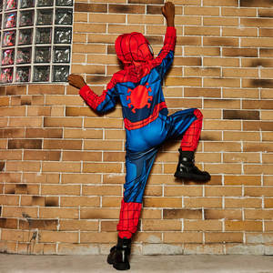 Manufacturer Direct Supply Boys Muscle <strong>Spiderman</strong> Fancy Jumpsuit Costume Baby Children Halloween Carnival Parties TV Polyester - Product Image 6