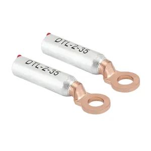 Cable bimetálico de cobre y aluminio, terminales de cableado, cable de soldadura por fricción de cobre-aluminio, Lu, 50, 70, 95, 120, 150, 185, 240,