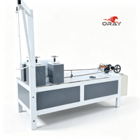 Machine à aplatir les fils de fer et d'acier à grande vitesse avec variateur de fréquence 3KW, enrouleur automatique et laminoir à fil plat