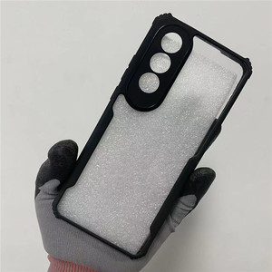 Coque antichoc transparente pour Oneplus Nord CE4 TPU PC 2 en 1 housse en silicone caméra protéger ultra mince - Product Image 1