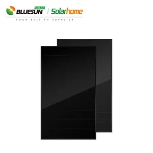 新技术卓越的全黑色太阳能电池板木瓦太阳能电池板410W 415W太阳能电池板太阳能太阳能电池板
