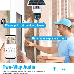 <span class=keywords><strong>Telecamera</strong></span> Solare Esterna 8Mp 4K con Zoom 40X, Mini <span class=keywords><strong>Telecamera</strong></span> PTZ Solare con Zoom 30X e Doppia Alimentazione Solare - Product Image 3