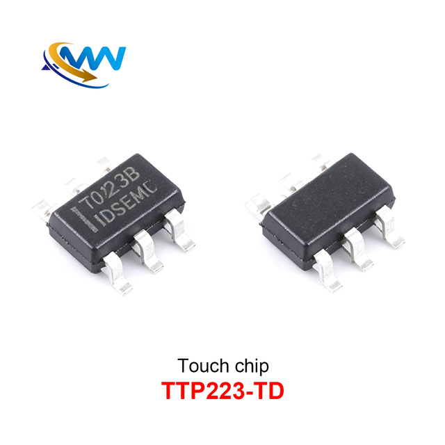 TTP223 SOT23-6 Touch Sensor TTP223-BA6 Touch Button Module IC TTP223 Touch Chip
