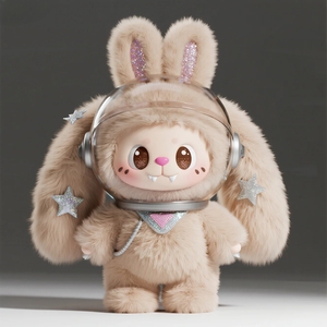 Tùy Chỉnh Đồ Chơi Vinyl Sang Trọng Trang Trí Búp Bê Phi Hành Gia Thỏ Sang Trọng Thỏ Thú Nhồi Bông Đồ Chơi Thích Hợp Cho Cả Nam Giới Và Phụ Nữ - Product Image 3