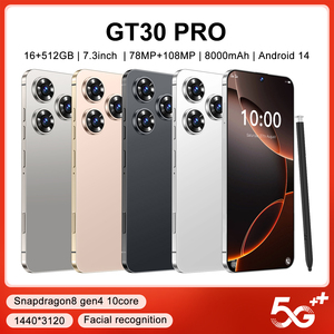 Nouveau Smartphone Gaming Android 5G GT30 Pro 2026 Débloqué 16 Go + 512 Go de Stockage, Version Globale - Product Image 3