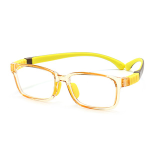 <span class=keywords><strong>Bloqueador</strong></span> de luz azul, gafas para niños para miopía, bisagra Flexible desmontable de 180 grados, pequeño rectángulo de silicona TR90 para niño - Product Image 3