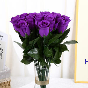 सबसे ज्यादा बिकने वाली उच्च-अंत हस्तनिर्मित कृत्रिम गुलाब गुलदस्ता शादी घर और वैलेंटाइन के दिन सजावट के लिए - Product Image 6
