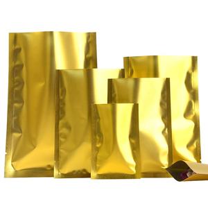 Kantong Aluminium Foil Mengkilap Warna-warni, Segel Panas, Anti Bau, Ukuran Kecil, Bentuk Datar untuk Kemasan Camilan & Kosmetik - Product Image 2