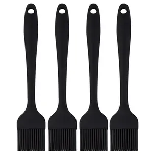 Wholesale High Heat Temperature Food Grade Silicone Basting Brush For Cooking BBQ Marinade Kitchen Brush