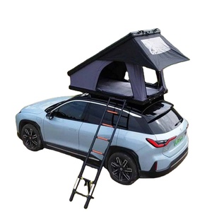 ENJOIN – tente de toit de voiture triangulaire pour <span class=keywords><strong>Camping</strong></span>, facile à plier, coque rigide, tente de toit triangulaire en aluminium, vente d'usine - Product Image 4