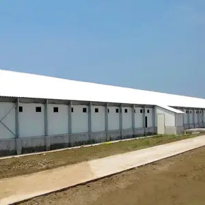 Quick built low cost mobile turnkey construction prefab poultry broiler farm project