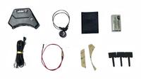 Système de micros Sound Hunter Soundhole Pickup Dual System Piezo+Mic avec préampli actif pour guitare classique à cordes en nylon, installation sans perçage, OEM