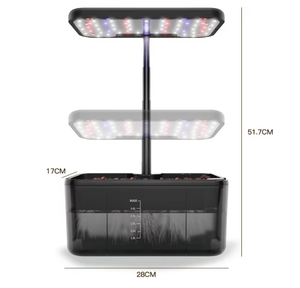 Jardinière Intelligente Moderne avec Corde Absorbante 4,6L Grande Capacité d'Arrosage pour Lampe de Croissance LED Contrôle par App/Bluetooth pour Plantes d'Intérieur - Product Image 2