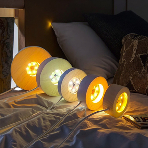 Thiết kế hiện đại dẫn ánh sáng ban đêm với pha lê cơ sở tông màu mềm mại cho đêm ấm cúng - Product Image 4